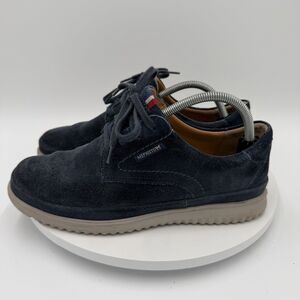 Mephisto Air-Jet Shoes Mens Size 8 Suede Comfort Walking Lace Up Sneakers